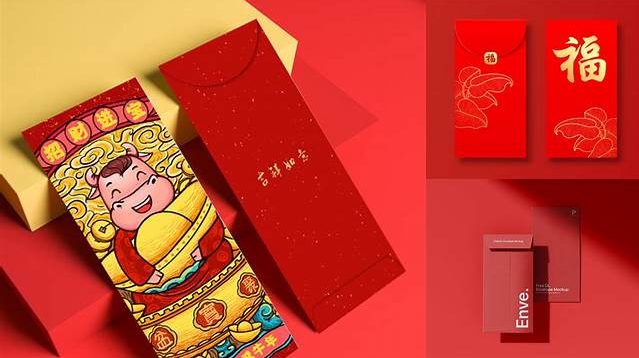 5729+ Red Packet Mockup Download Free