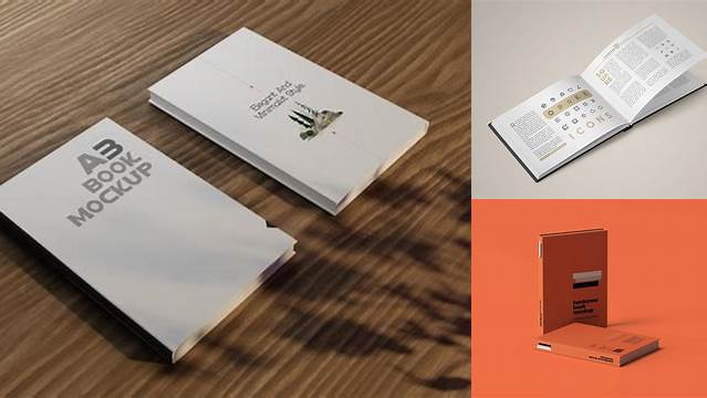 5731+ A3 Book Mockup Digital Download