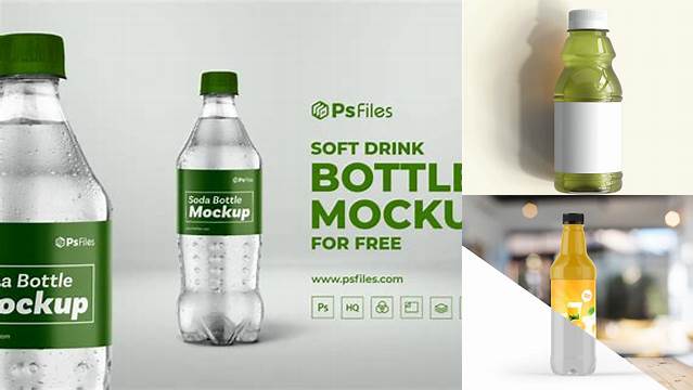 5737+ Soda Bottle Mockup Modern PSD Templates