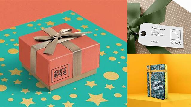 5744+ Gift Mockup Psd Free PSD Download