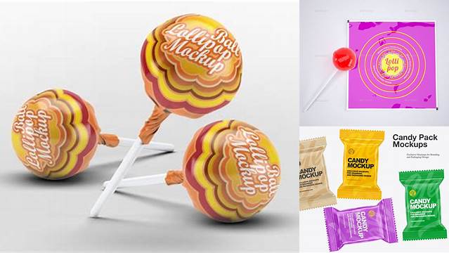 5747+ Lollipop Mockup Free Download Free Graphic Resource