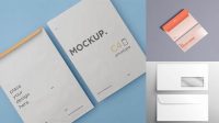 575+ A4 Envelope Mockup Digital Download