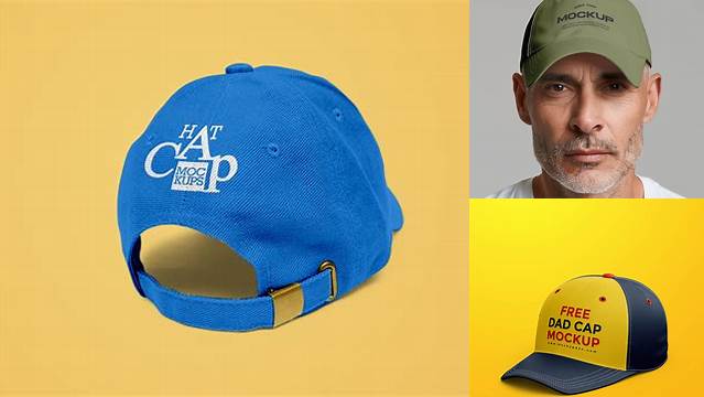 5750+ Dad Hat Mockup Customizable PSD