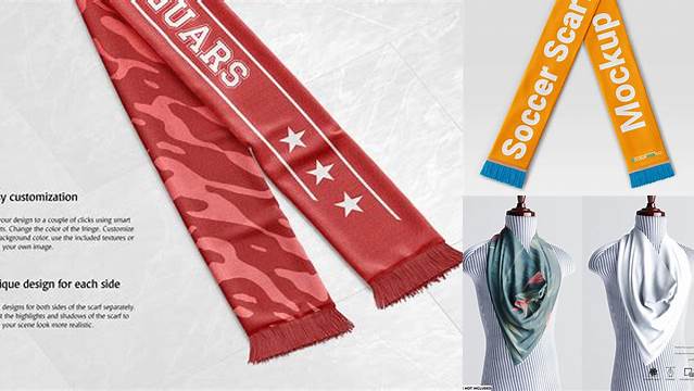 5755+ Sport Scarf Mockup PSD Free Download