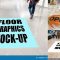 5758+ Floor Graphic Mockup Free Mockup PSD