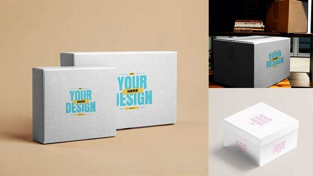 5762+ Box Mockup Generator Include TIFF