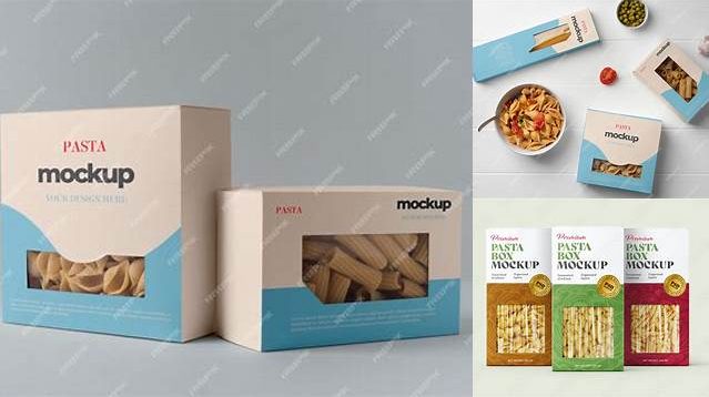 5765+ Pasta Box Mockup Digital Download