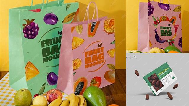 5790+ Fruit Packaging Mockup Versatile PSD Mockup File