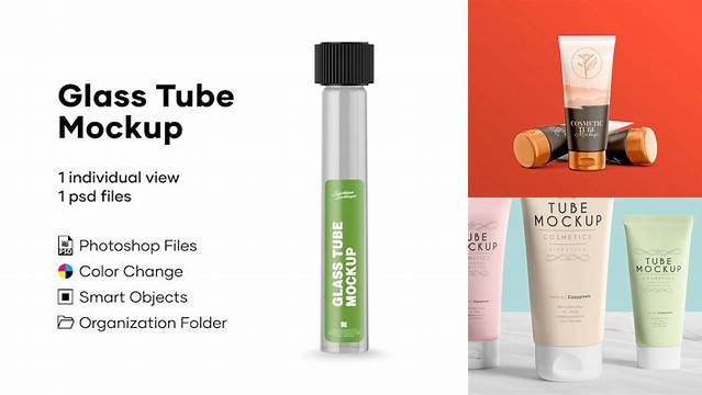 5790+ Glass Tube Mockup Download Free