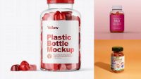 5791+ Gummies Bottle Mockup Free Free PSD