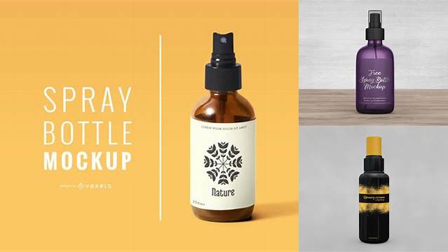 5792+ Pocket Spray Mockup High-Quality Editable PSD