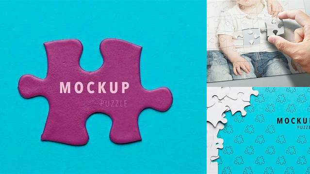 5793+ Puzzle Mockup Free Download Mockup PSD