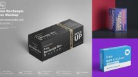 5794+ Rectangle Box Mockup Exclusive Free PSD