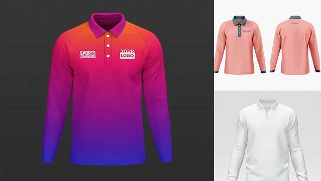 5795+ Polo Long Sleeve Mockup Download Free