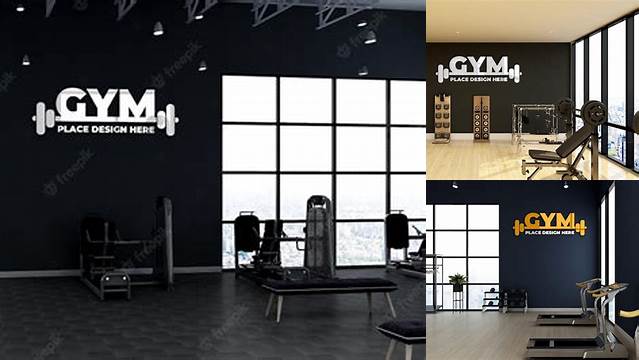 5798+ Gym Logo Mockup PSD Download