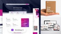 580+ Bootstrap Mockup Free Creative Design Resource