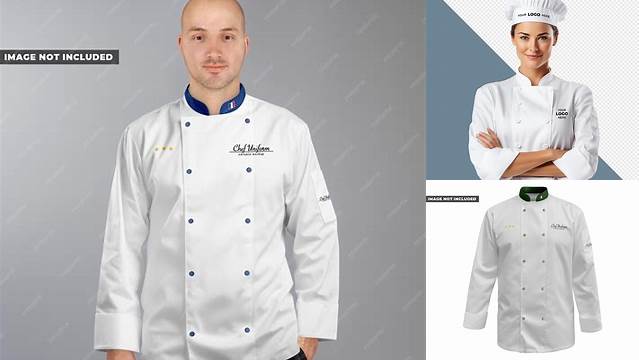 5811+ Chef Uniform Mockup Psd Free Smart PNG Image