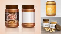 582+ Peanut Butter Jar Mockup Free Download Best for Showcase