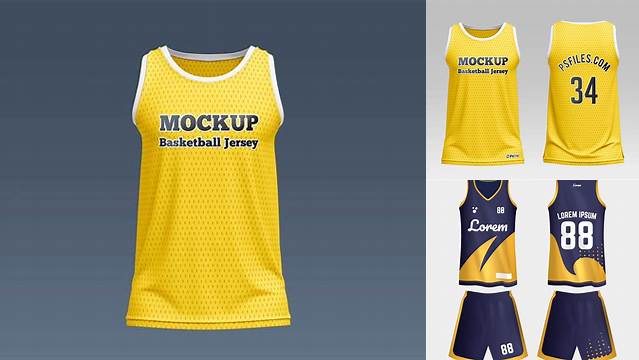 5822+ Basketball Jersey Mockup Free Easy Editable