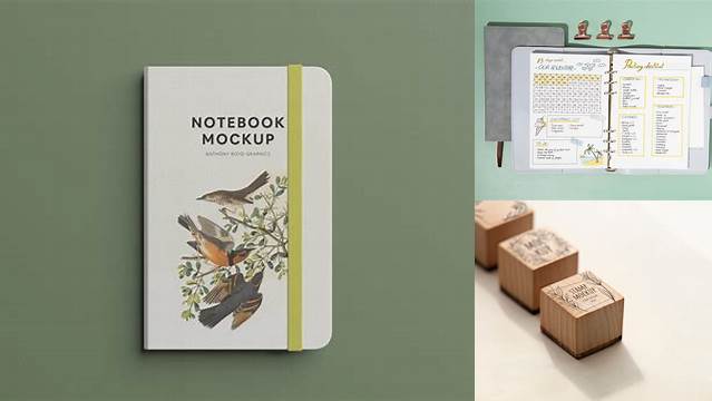 5824+ Bullet Journal Mockup Download PSD Now