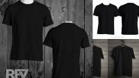 5825+ Mockup Kaos Hitam Polos Depan Belakang Download Free PSD