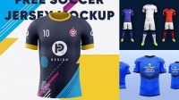 5827+ Football Soccer Uniform Mockup Free Editable Graphic Free PSD