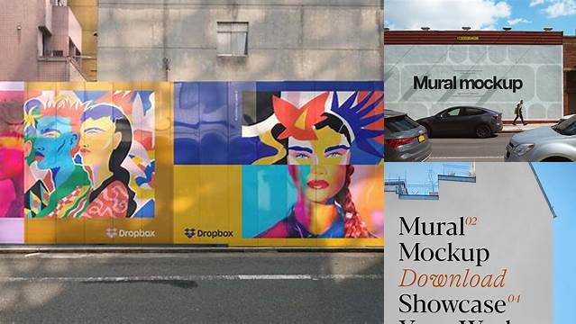 583+ Free Mural Mockup PSD Free Download