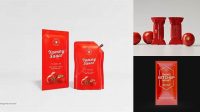 5840+ Ketchup Sachet Mockup Best for Showcase