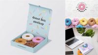 5841+ Free Donut Mockup PSD File for Designers