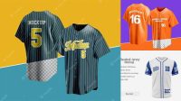 5844+ Baseball Jersey Mockup Psd Free Free Graphic Design Resource