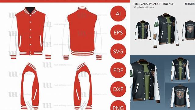 586+ Varsity Jacket Mockup Free Download Digital Download