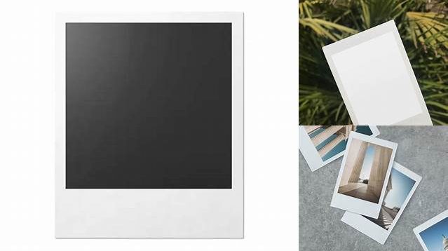 5867+ Polaroid Mockup Easy Editable