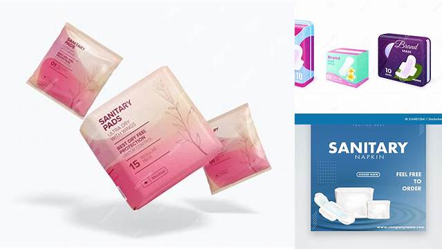 5880+ Sanitary Pads Packaging Mockup Free Download Best for Showcase