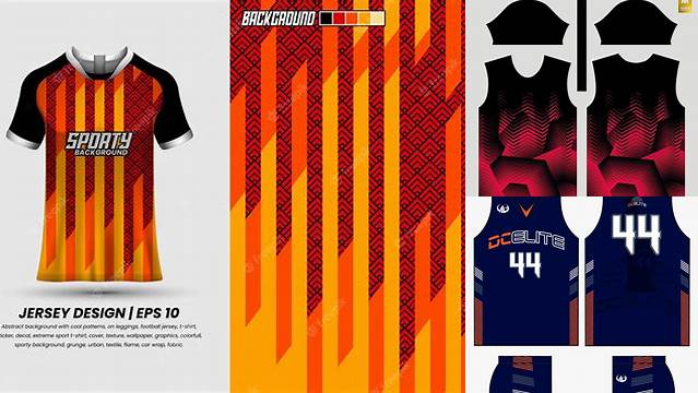 5890+ Jersey Sublimation Template Psd Free PSD