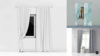 5892+ Curtain Mockup Free Download Free PSD