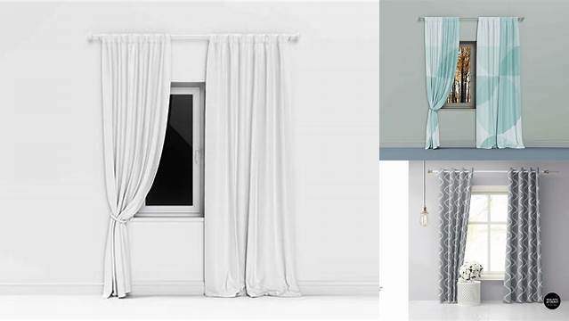 5892+ Curtain Mockup Free Download Free PSD