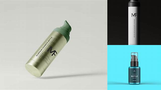 5894+ Airless Bottle Mockup Layered PSD File Free Download