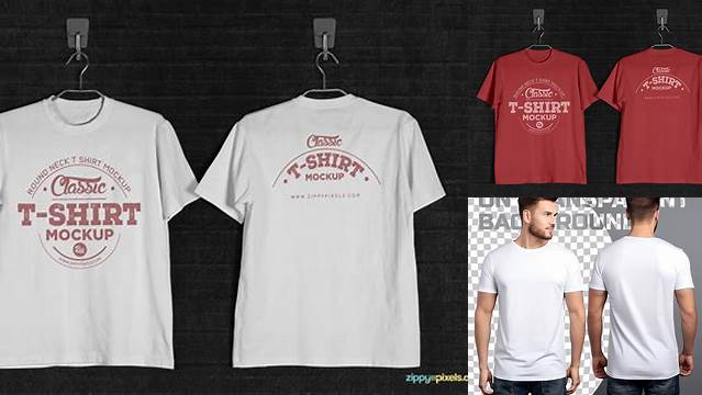 5898+ T Shirt Mockup Front And Back Psd For Free Download