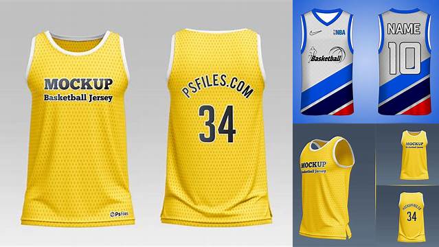 590+ Nba Basketball Jersey Template Psd Free Download Best Free Mockup PSD