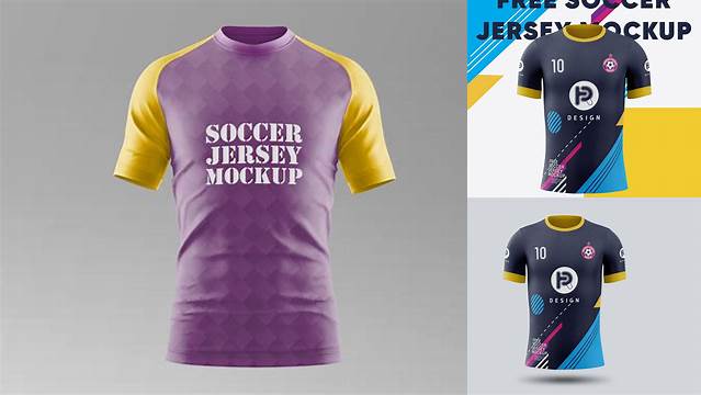 5901+ Tempat Download Mockup Jersey Gratis Easy-to-Edit PSD