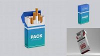 5902+ Cigarette Box Mockup Free Include TIFF