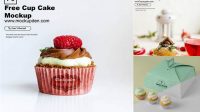 5920+ Cupcake Mockup Free Digital Download