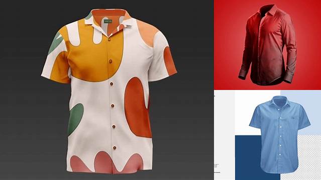 5922+ Short Sleeve Dress Shirt Mockup Best Free Resource