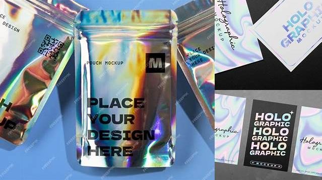 5923+ Hologram Mockup Easy Editable