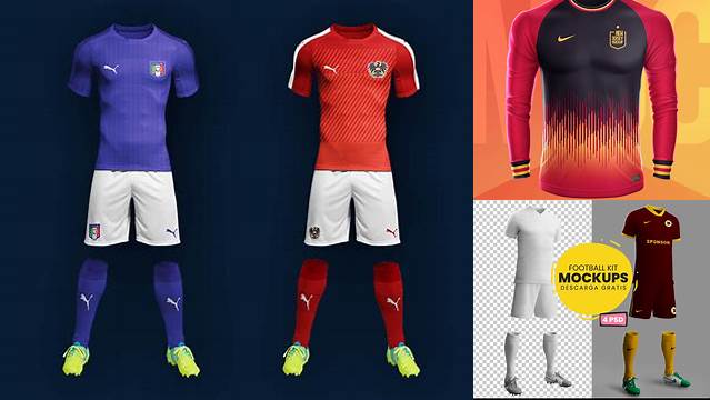 5936+ Mockup De Camisetas De Futbol High-Quality Creative PSD