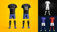 5944+ Football Kit Template Psd Free Layered PSD File