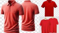 5945+ Mockup Kaos Polos Merah Free Mockup Templates