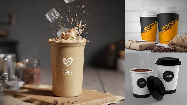 5961+ Ice Coffee Cup Mockup Digital Download