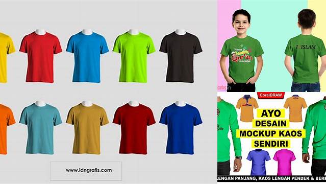 5965+ Free Download Mockup Kaos Anak Cdr Smart Layer Mockup Free