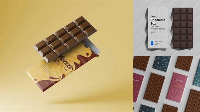 597+ Chocolate Bar Mockup Free Customizable PSD Templates